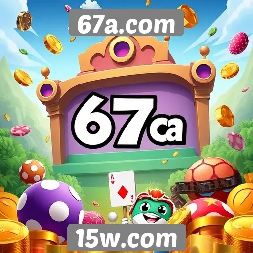 Variedade de jogos disponíveis em 67a.com